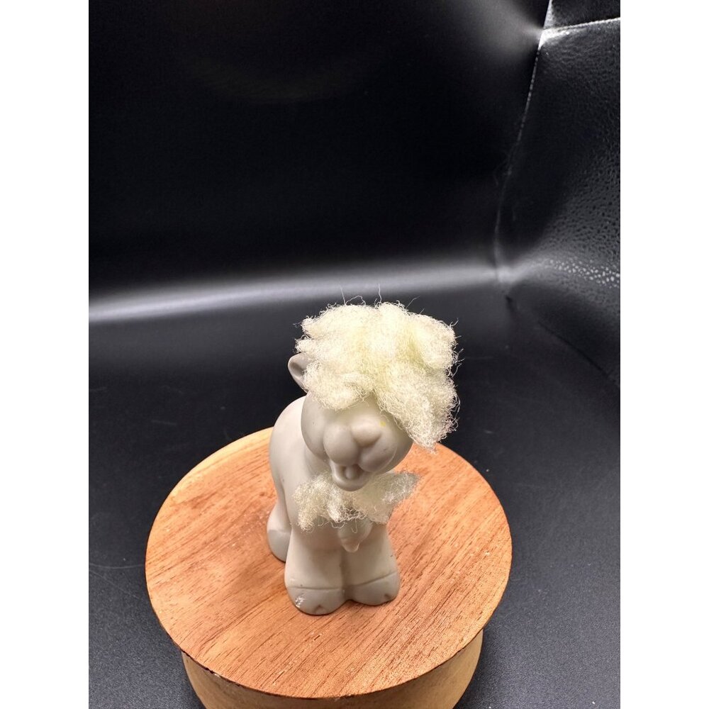 Fisher Price Little People Goat Farm Curly Hair Touch and‎ Feel 2005 Hairy Fuzzy